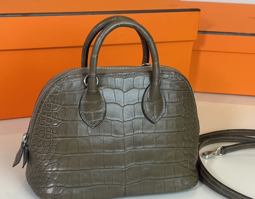 Hermes Replica Bag-Hermes Bolide Matte Crocodile Custom Make Review